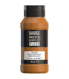 Farba akrylowa płynna Liquitex Basics 118ml Raw Sienna